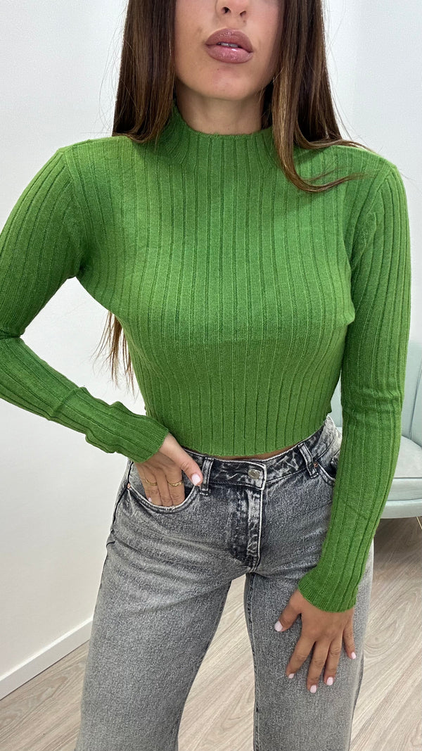 Pull Crop Green