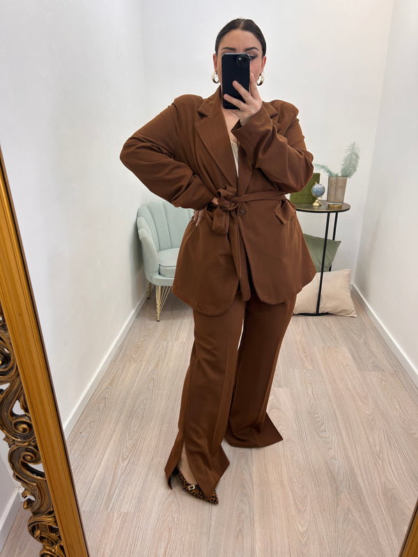 Tailleur India Brown