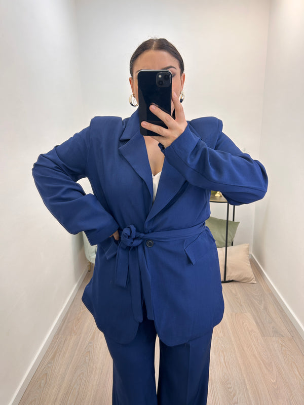 Tailleur India Blu