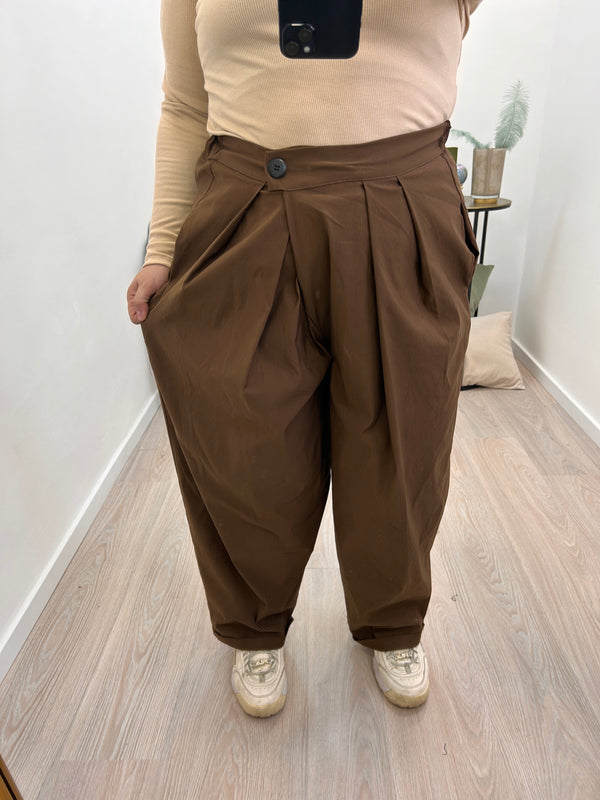 Pantalone Big Size Cioccolato