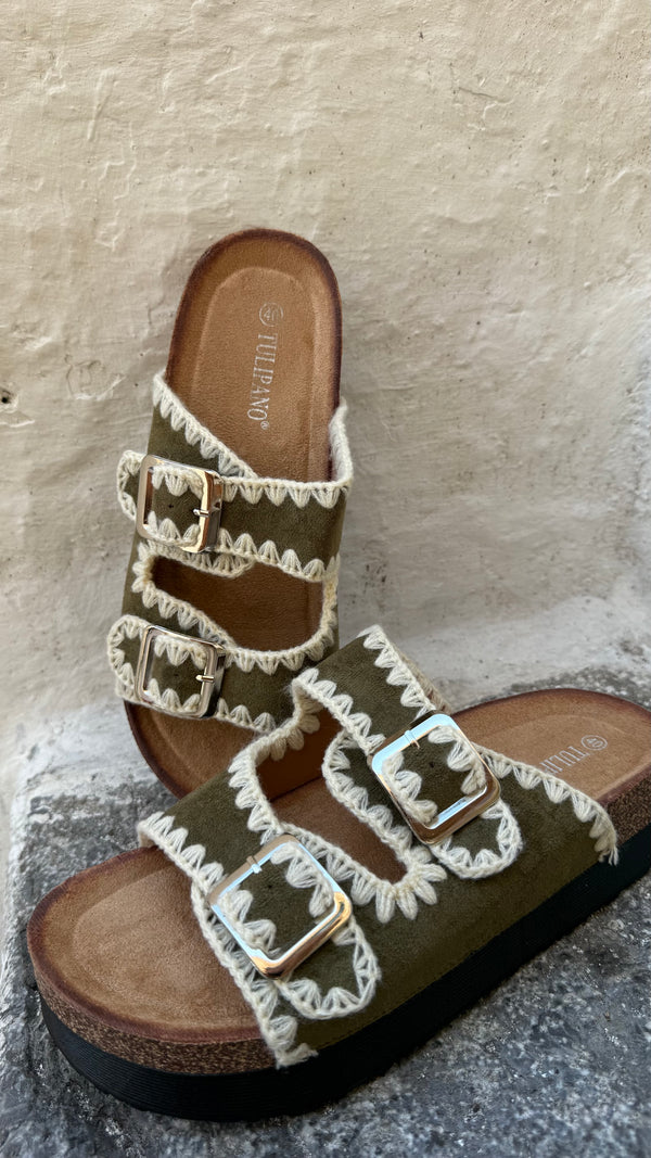 Pantofola HANNA GREEN