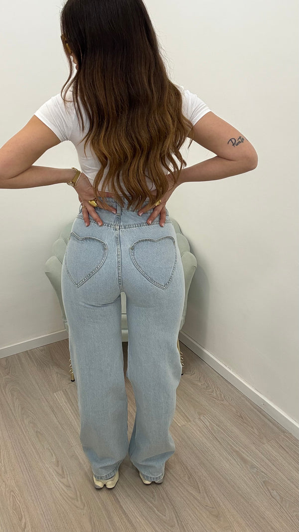 Jeans Cuoricini