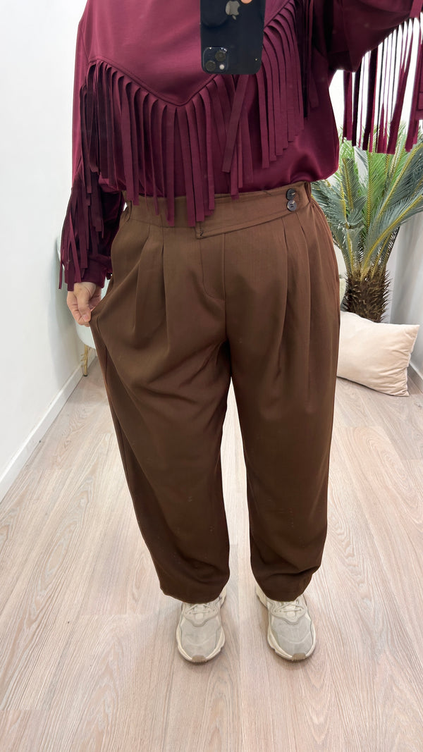 Pantalone DOPPIO BOTTONE CURVY