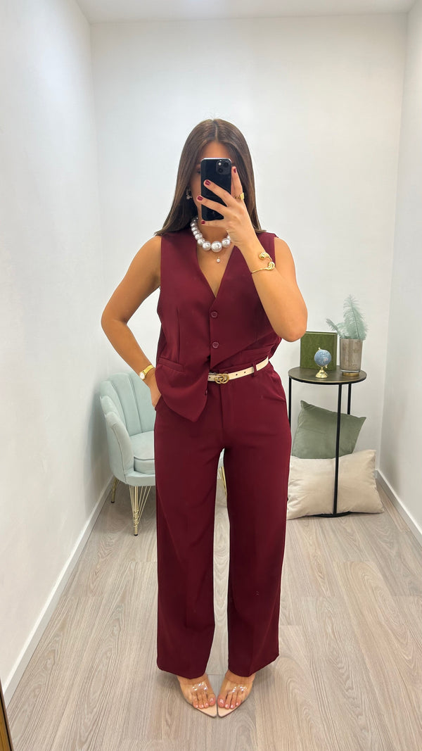 Tailleur Autumn Bordeaux