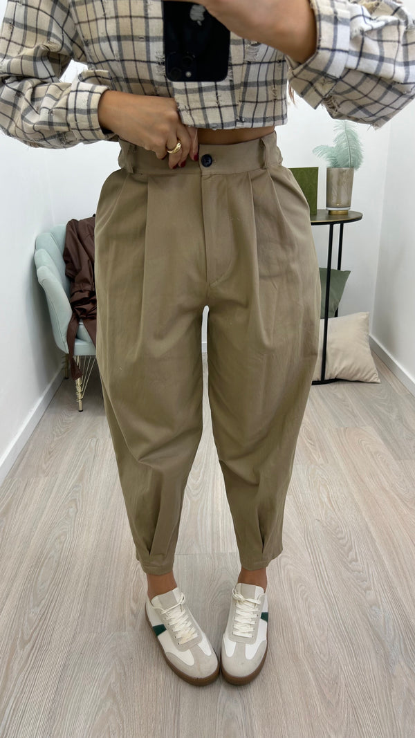 Pantalone Slouchy Cappuccino