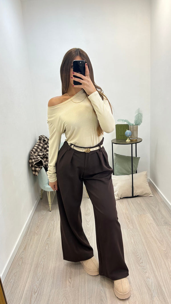 Pantalone Ava Brown