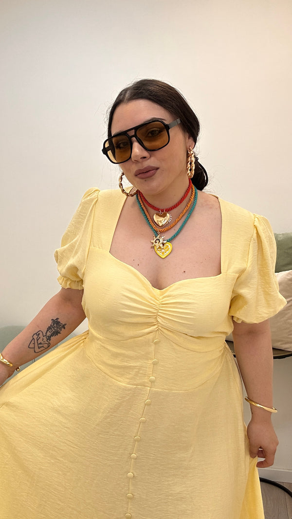 Dress Giulia Yellow