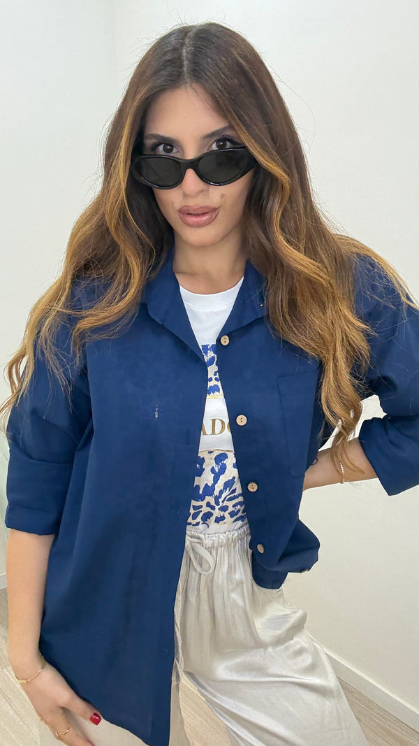 Camicia Aurora Blu