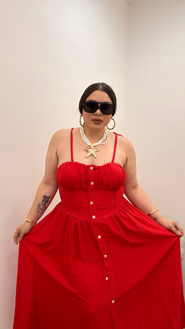 Dress Maggie Red