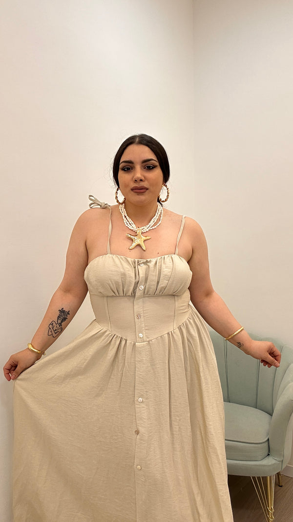 Dress Maggie Crema