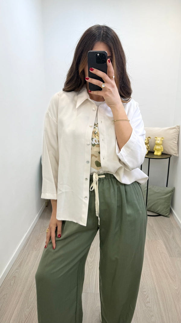 Camicia Denise Crema