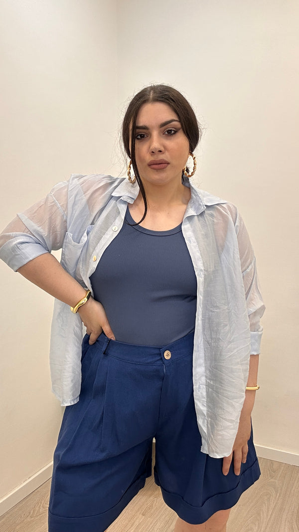 Canotta Basic Blu
