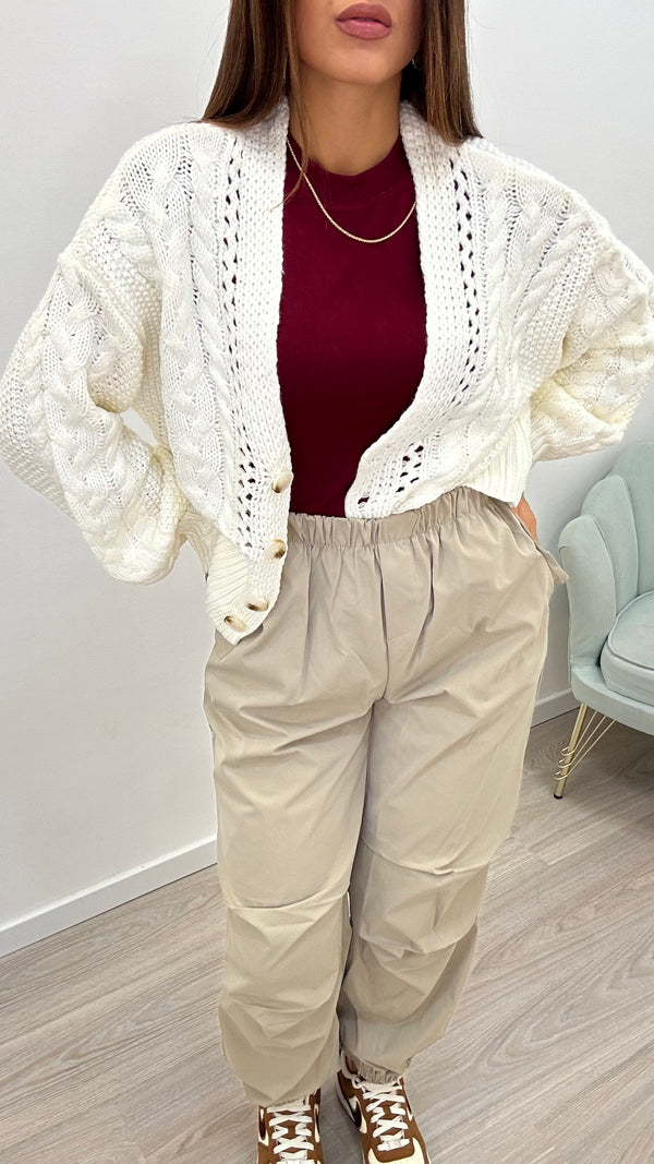 Cardigan Gioia Panna