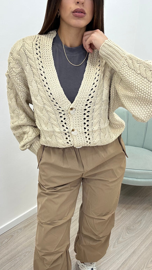 Cardigan Gioia Cappuccino