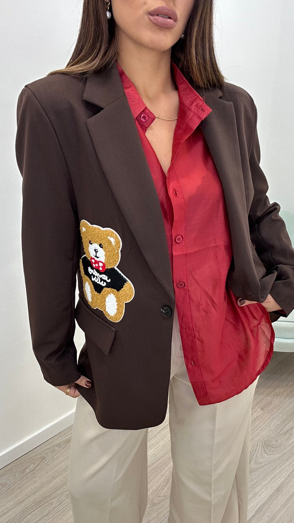 Blazer Teddie Brown