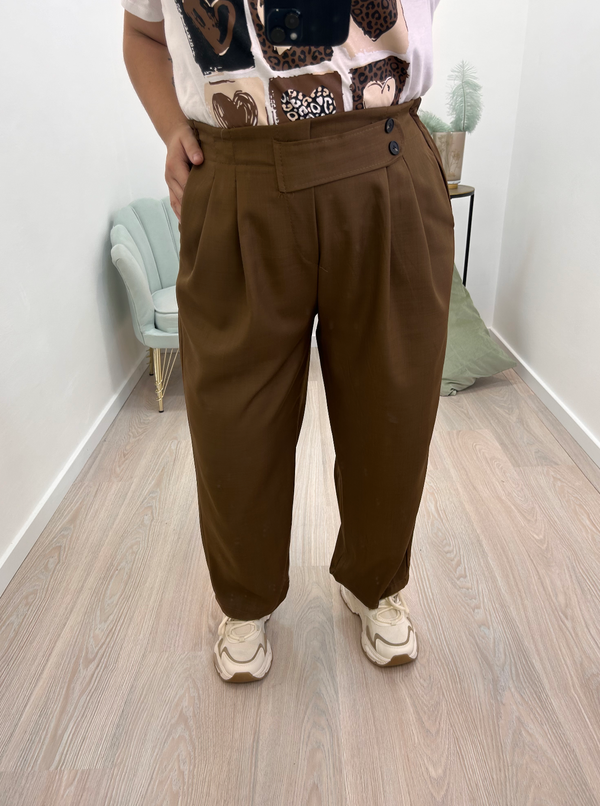 Pantalone Flora Brown