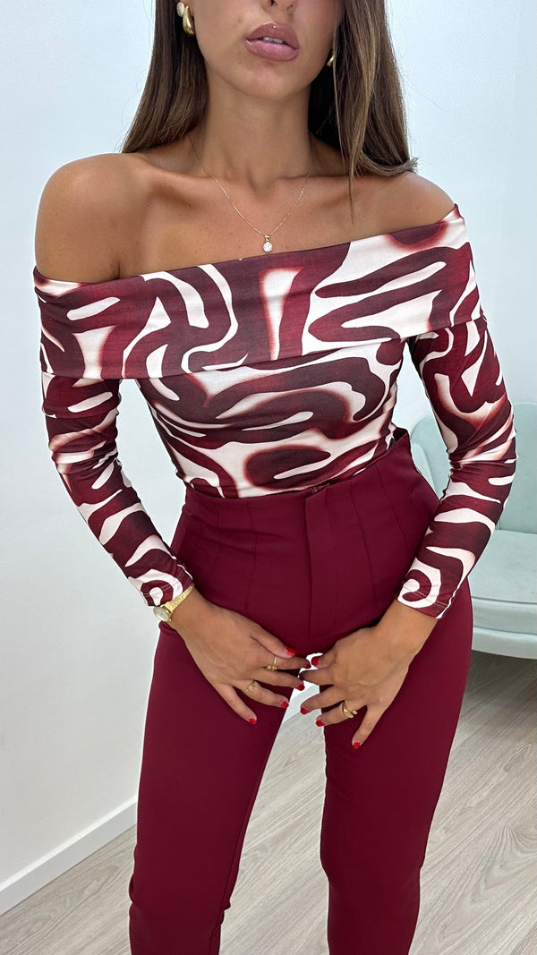 Maglia Emilia Bordeaux