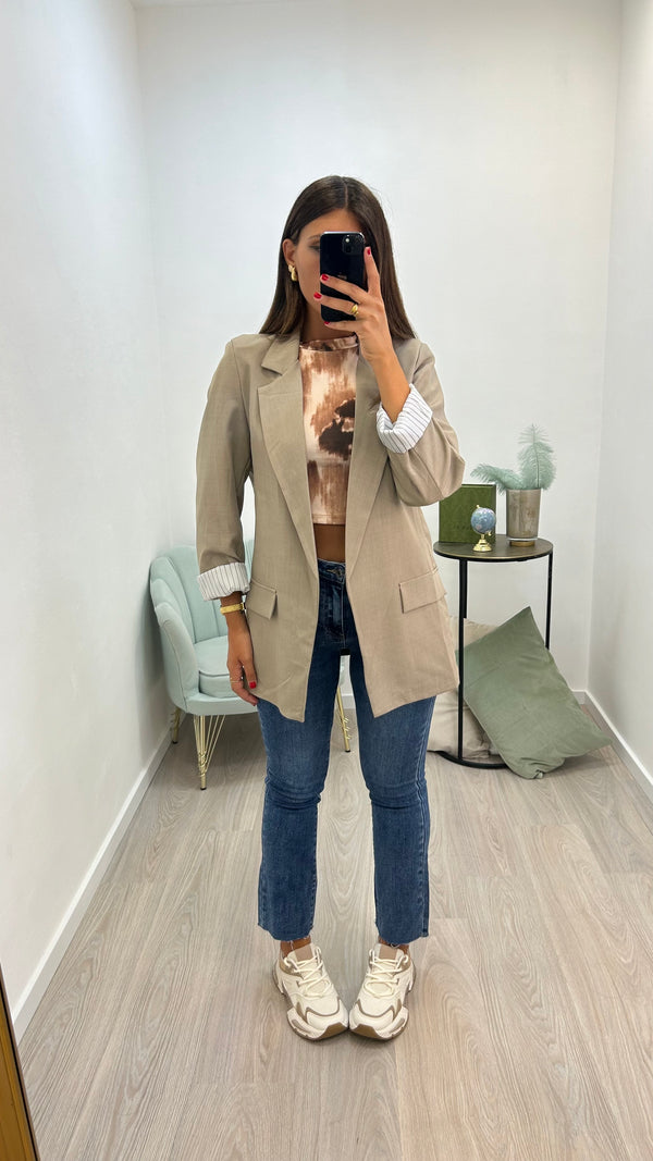 Blazer Valeria Beige