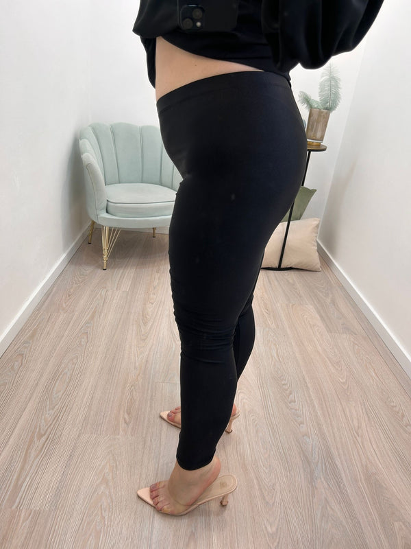 Leggings Satin Black