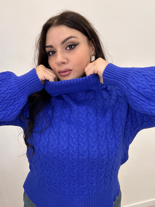 Pull Trecce Blu