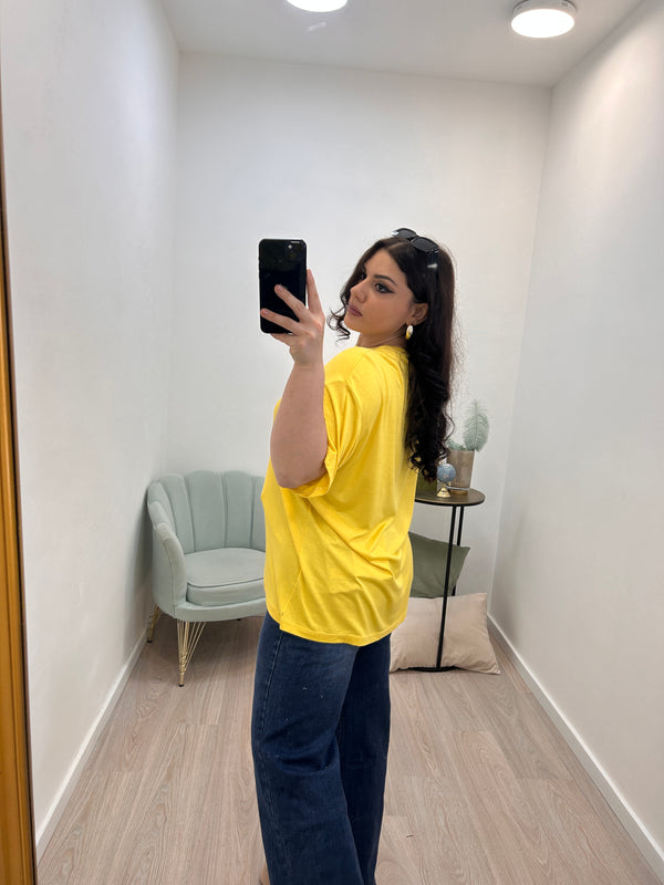 T-shirt Basic Yellow