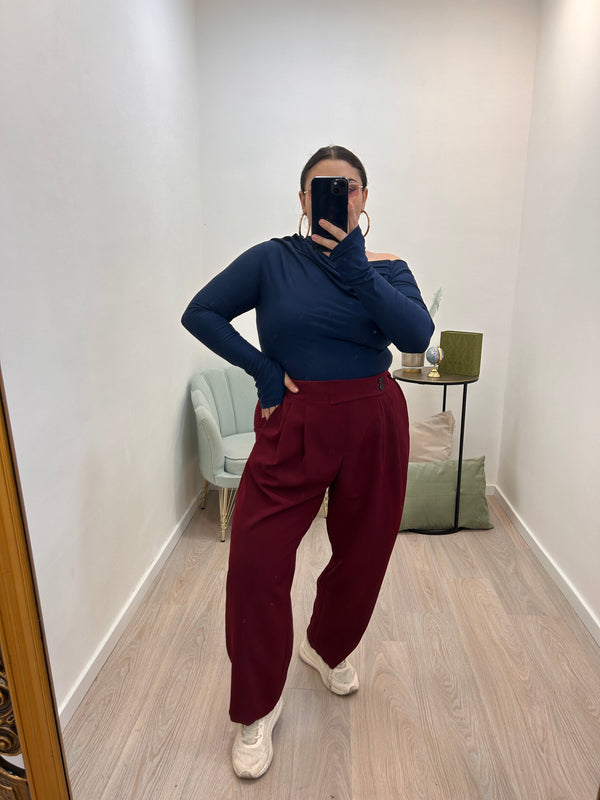 Pantalone Flora Winter Bordeaux