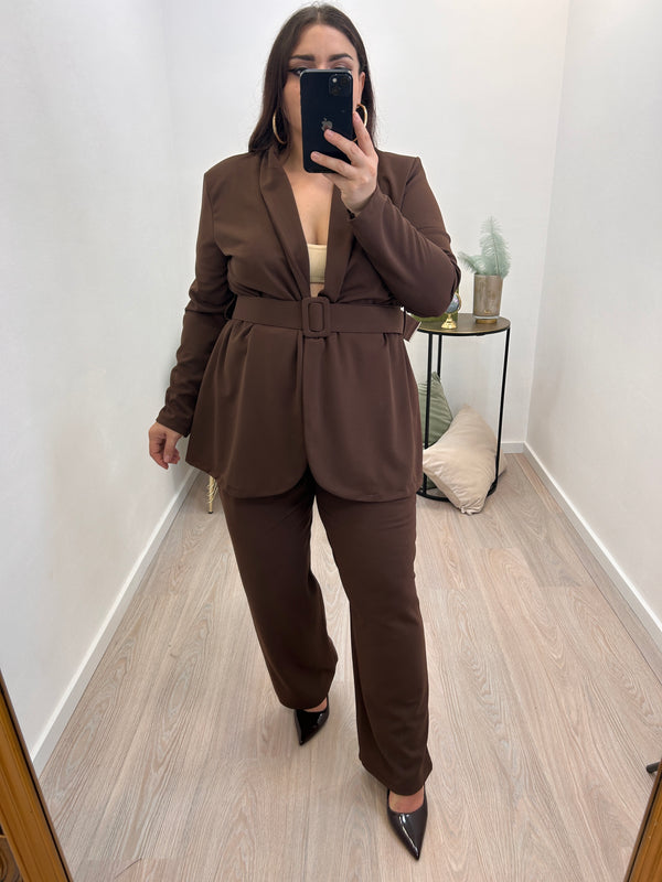 Tailleur Sunday Brown