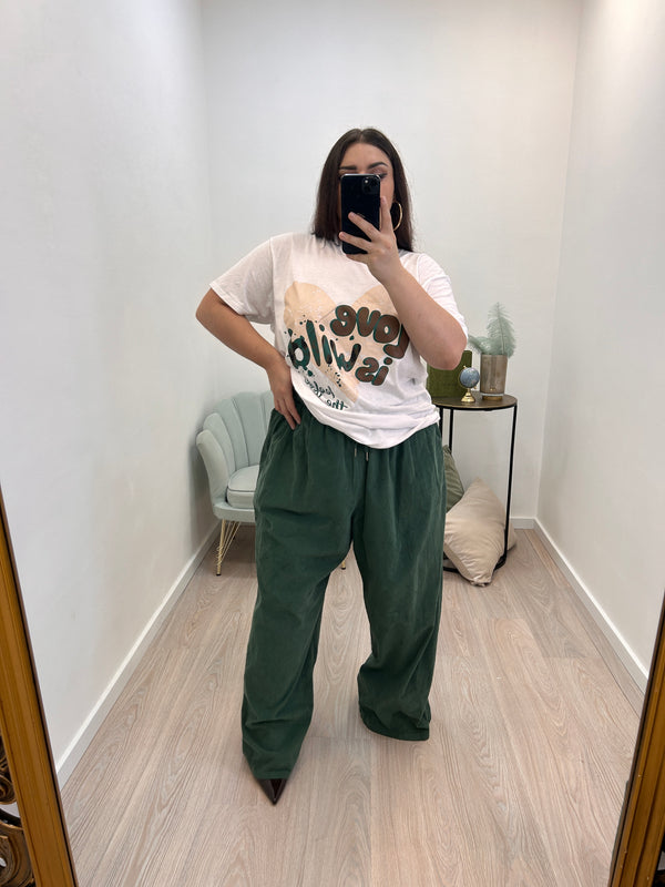 Pantalone Day Green